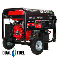 Durostar Ds5000dx 5000w4000w 224cc Electric Start Dual Fuel Portable Generator