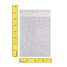  Lot 250 Pack 4 X 7.5 Clear Bubble Out Bag Protective Wrap Pouches Self Seal