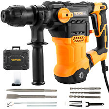 Vevor Electric Rotary Hammer Drill 1500w Sds Plus 1-14 Chipping Hammer Drill