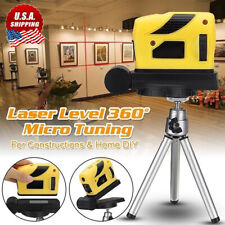 360 Rotate Laser Level Self Leveling Point Line Cross Infrared Lazer Instrument