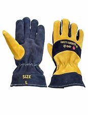 Firefighter Cowhide Leather Gloves Firefighter Structural Gloves