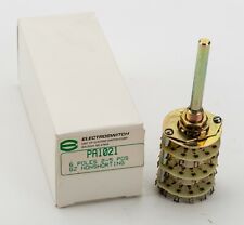 Electroswitch Pa1021 Rotary Switch 6 Poles 2-5 P -non Shorting New Old Stock