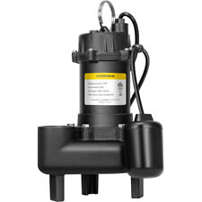 1 Hp Submersible Cast Iron Sewage Pump 5220 Gph Float Switch Sump Pump Basement