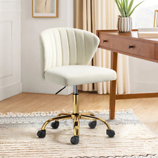 Task Office Desk Chair With Tufted Back Ergonomic Height-adjustable Swivel Home