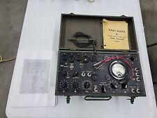 Amazing Clean Vintage Hickok I-177 Dynamic Mutual Conductance Radio Tube Tester