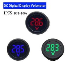 Dc 5v-48v Led Digital Voltmeter Ammeter Car Motorcycle Voltage Power Knife