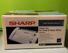 Sharp Ux-b20 Plain Paper Inkjet Fax Machine Office Home Business - New Open Box