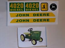 Decal Set 4020 Wide Front John Deere Toy Pedal Tractor Jp112
