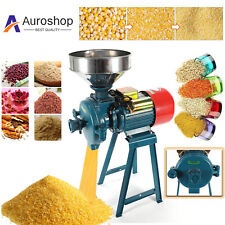 Electric Grinder Mill Grain Corn Wheat Feedflour Dry Cereal Grinding Machine Us