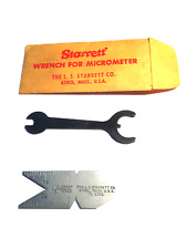Starrett No. C 391 Fishtail Center Gage 60 Machinist Tool Plus Wrench